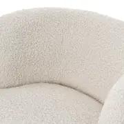 POLTRONA GUINEA - BOUCLÉ NATURAL - Foto 7