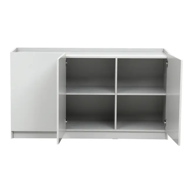 BUFFET 3 PORTAS 1,35 M X 39 CM VOXEL - FLANDRES - Foto 5