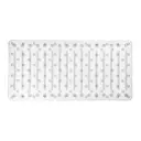 BRANCO TRANSLUCIDO - TAPETE PARA BOX 79 CM X 39 CM CAREFUL