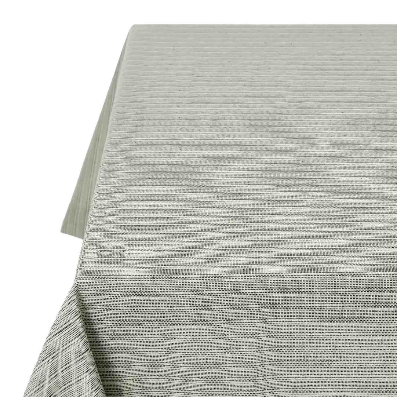 TOALHA DE MESA 1,60 M X 1,60 M TRILHA - SÁLVIA/NATURAL - Foto 4