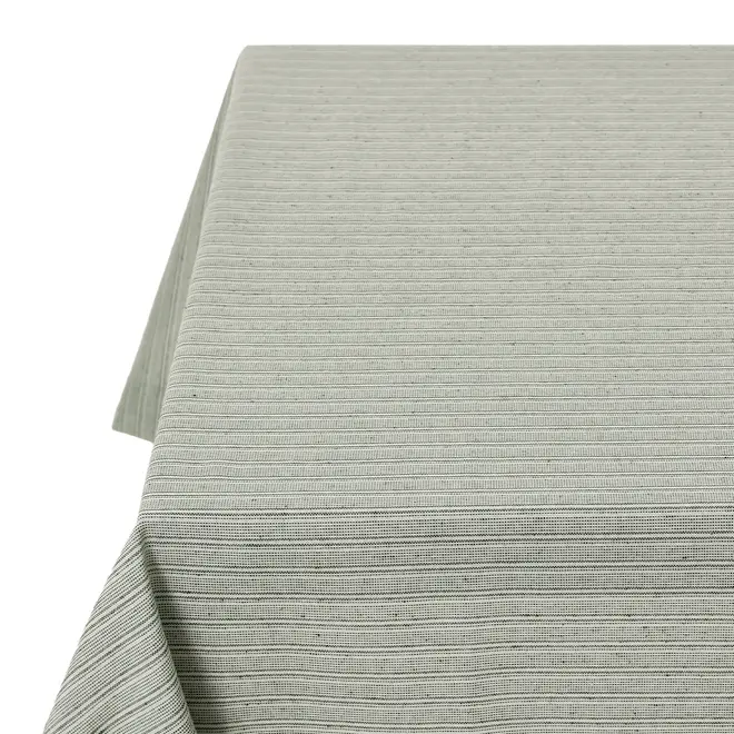 TOALHA DE MESA 1,60 M X 1,60 M TRILHA - SÁLVIA/NATURAL - Foto 4
