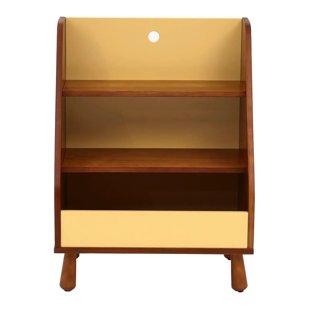 ESTANTE INFANTIL 59 CM X 79 CM SAUÍ - NOZES/ARGILA CRUA - Foto 1