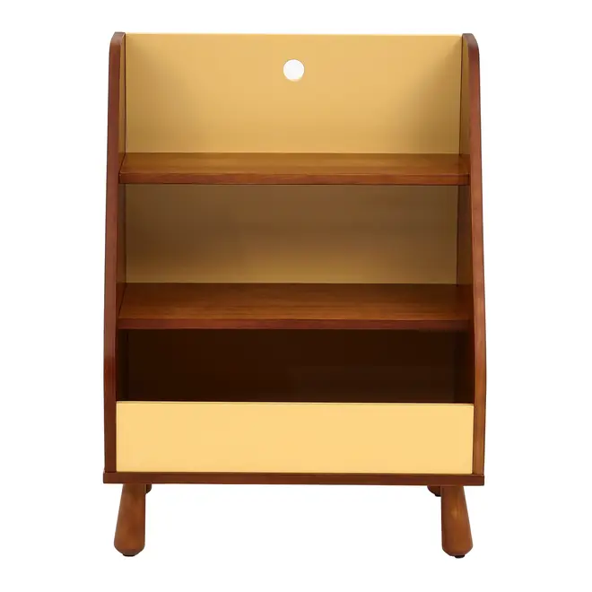 ESTANTE INFANTIL 59 CM X 79 CM SAUÍ - NOZES/ARGILA CRUA - Foto 1