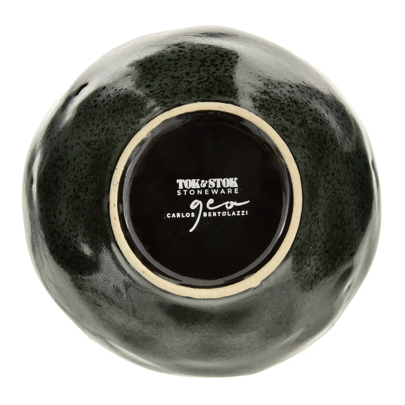 TIGELA 13 CM GEO ORGÂNICO - VERDE ESCURO/PRETO - Foto 4