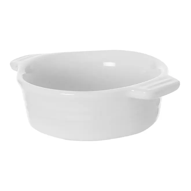 TRAVESSA REFRATÁRIA REDONDA 16 CM SABOREAR - BRANCO - Foto 2