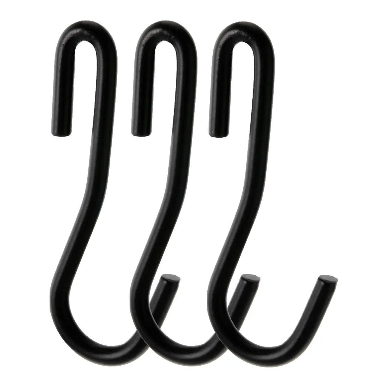 KIT GANCHOS COM 3 HANGING - PRETO - Foto 1