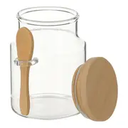 POTE 350 ML BAMBOO BORO - INCOLOR/BAMBU - Foto 4