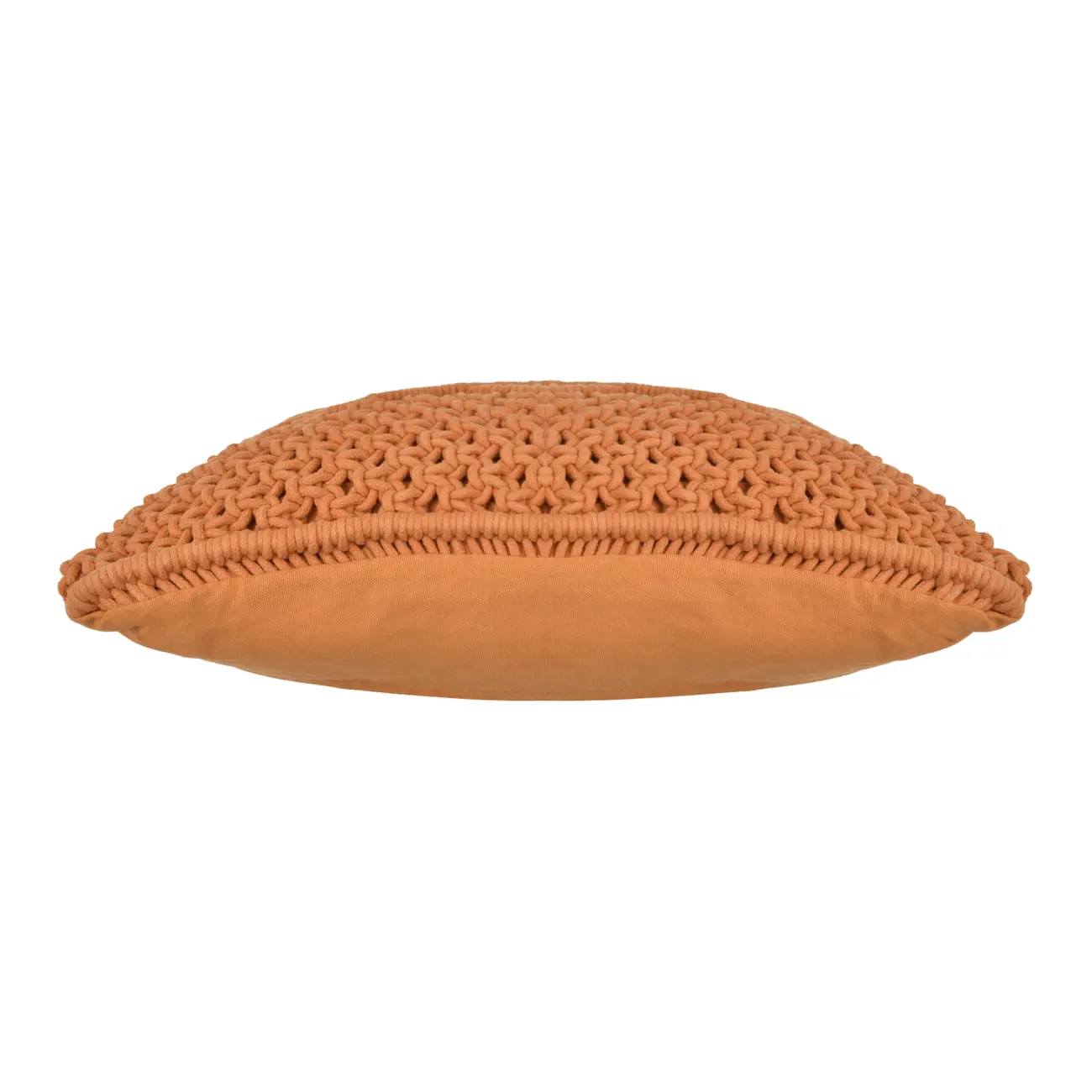 ALMOFADA 45 CM X 45 CM MACRAMÊ PLURI - CASCA DE URUCUM - Foto 2