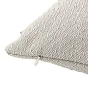 CAPA ALMOFADA 43 CM X 43 CM JOUR - CINZA PROVENCE/BRANCO - Foto 3