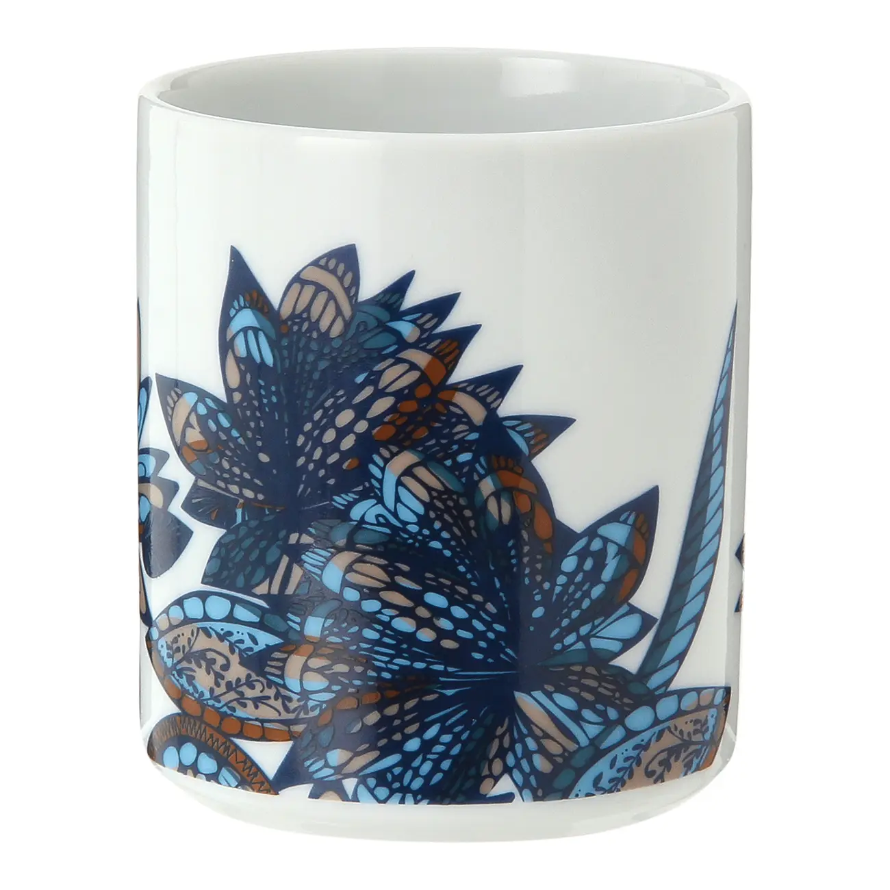 PORTA-ESCOVA/PASTA MAR E TERRA - AZUL/MARROM - Foto 2