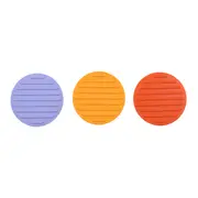 DESCANSO KIT COM 3 PEÇAS FRISBY - CORES CALEIDOCOLOR - Foto 1