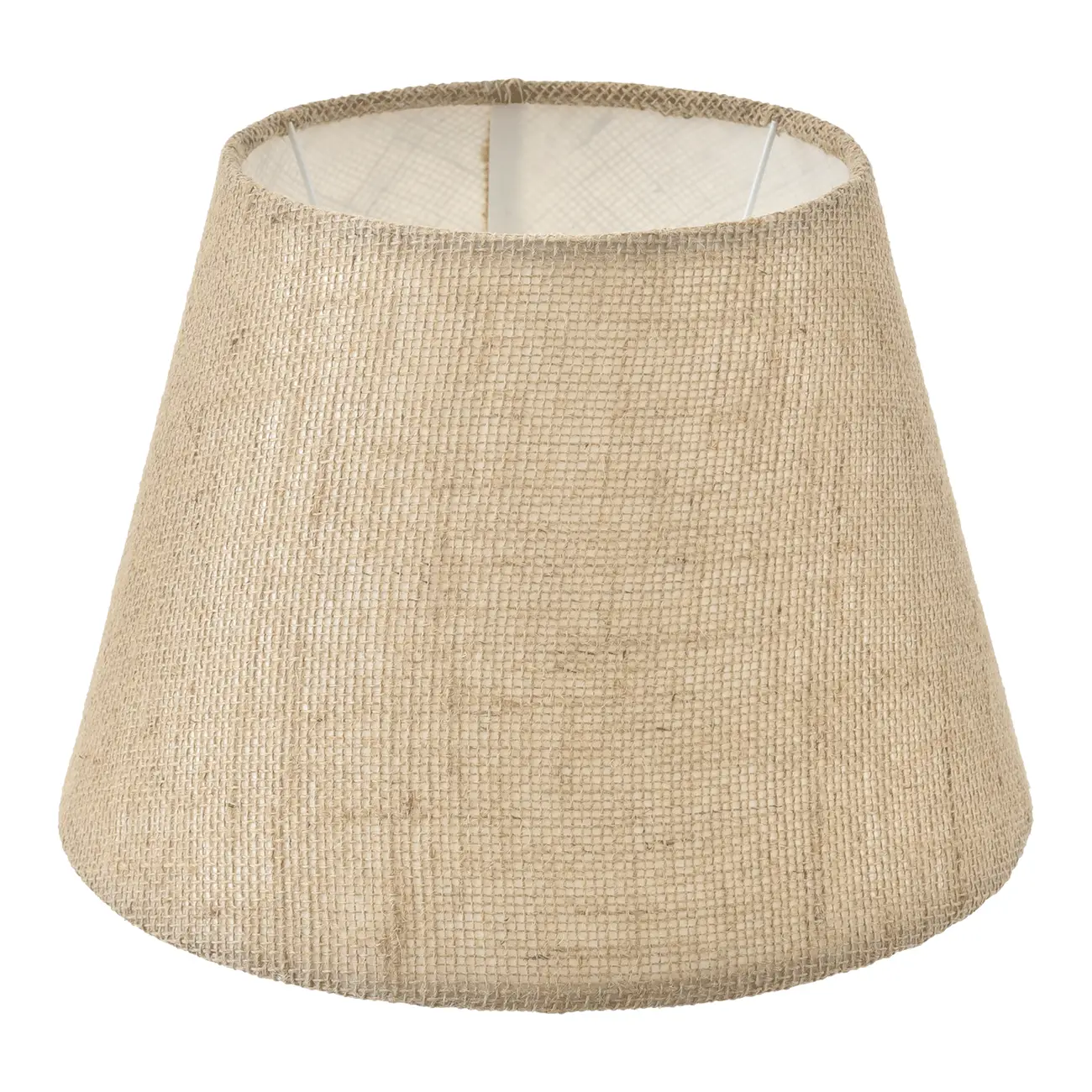 CÚPULA Z LUZ 25 CM X 23 CM 36 CM - JUTA RÚSTICA - Foto 1