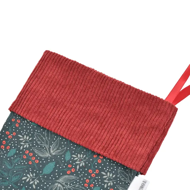 BOTA DECORATIVA HOHO HOME - VERMELHO/VERDE - Foto 2