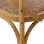 CADEIRA DE JANTAR WIEN I - AMÊNDOA/FIBRA NATURAL - Foto 10