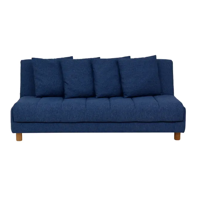 SOFÁ-CAMA 3 LUGARES DOUBLE DUTY - AZUL ESCURO - Foto 1