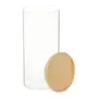 POTE REDONDO 1,4 L BAMBOO BORUS - INCOLOR/BAMBU - Foto 2