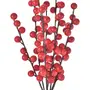 GALHO DECORATIVO 63 CM HOHO HOME - MARROM/VERMELHO - Foto 2