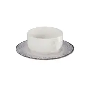 XÍCARA CAFÉ 50 ML SALINA I - BRANCO/AZUL - Foto 9