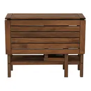 MESA PARA ÁREA EXTERNA DOBRÁVEL 1,17 M X 95 CM NAIPE - TAMARINDO - Foto 6