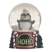 GLOBO PINGUIM 6 CM HOHO HOME - VERMELHO HINDU/ENGLISH GREEN - Foto 2