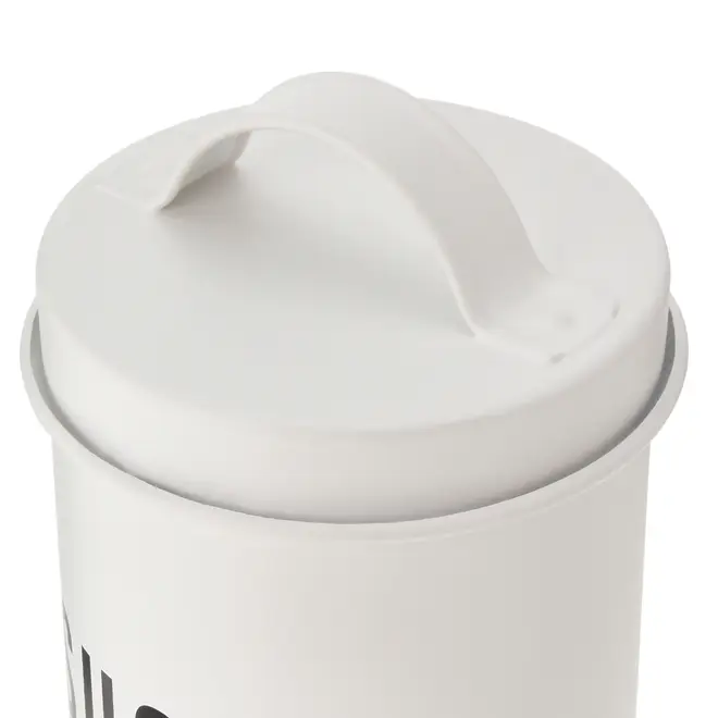 POTE 900 ML BREAK SUGAR - BRANCO/PRETO - Foto 6