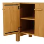 BUFFET 4 PORTAS 1,80 M X 45 CM OKIBO - AMÊNDOA - Foto 8