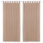 CORTINA 2 PEÇAS 1,30 M X 2,30 M CONDOTTI - MESCLADO BEGE - Foto 1