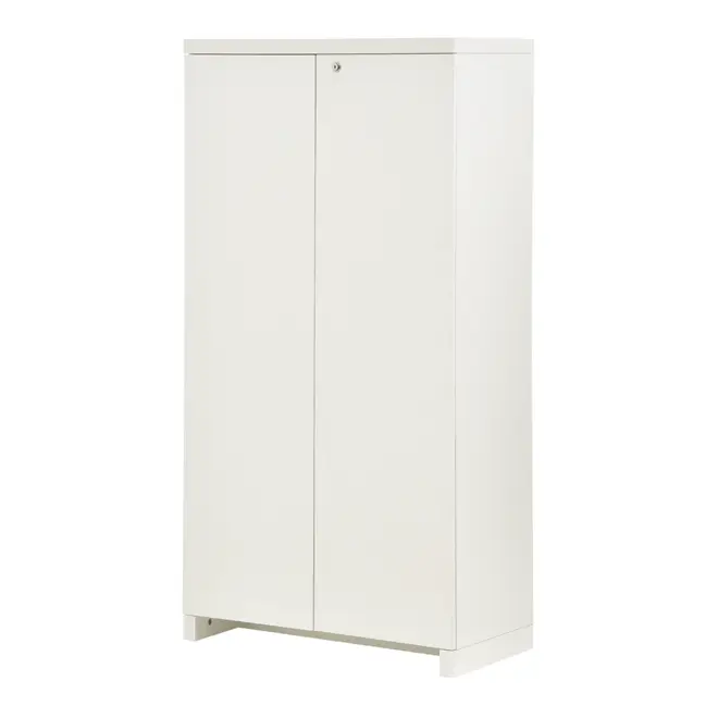 ARMÁRIO PARA ESCRITÓRIO ALTO 2 PORTAS FIND - BRANCO - Foto 2