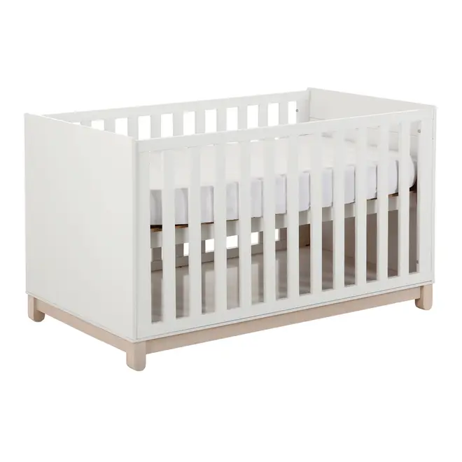 BERÇO 70 CM 2 EM 1 - BERÇO/MINICAMA DULCE - BRANCO/NATURAL WASHED - Foto 3