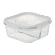POTE HERMÉTICO 800 ML BETWEEN - INCOLOR/BRANCO TRANSLUCIDO - Foto 2
