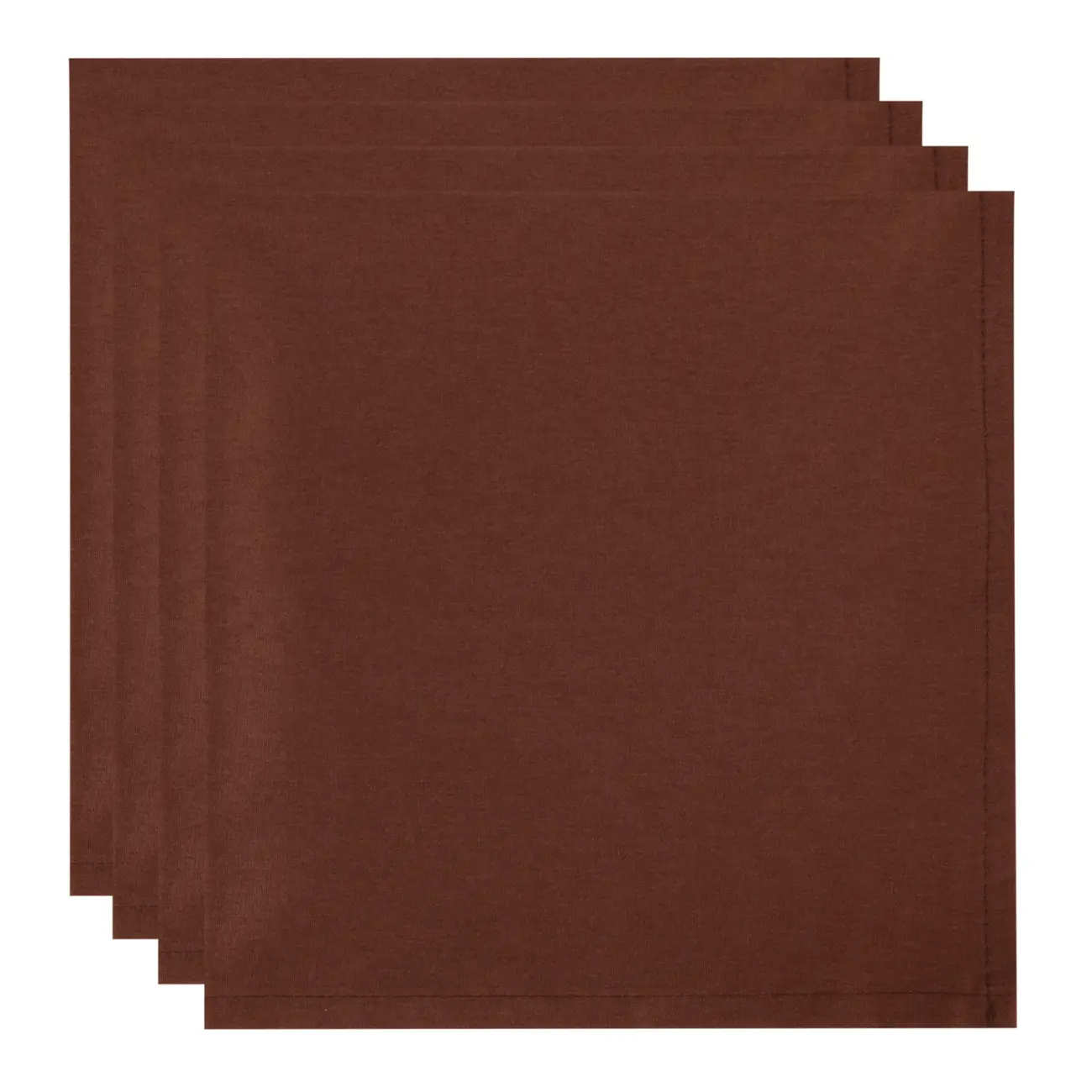 GUARDANAPO DE TECIDO 40 CM X 40 CM C/4 MERYL - RUBY MOCHA - Foto 2