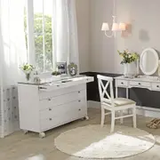 NAMI ESTRUTURA CÔMODA 5 GAVETAS 120X45 - BRANCO - Foto 3