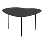 MESA LATERAL 70 CM X 65 CM PINGO - PRETO - Foto 3