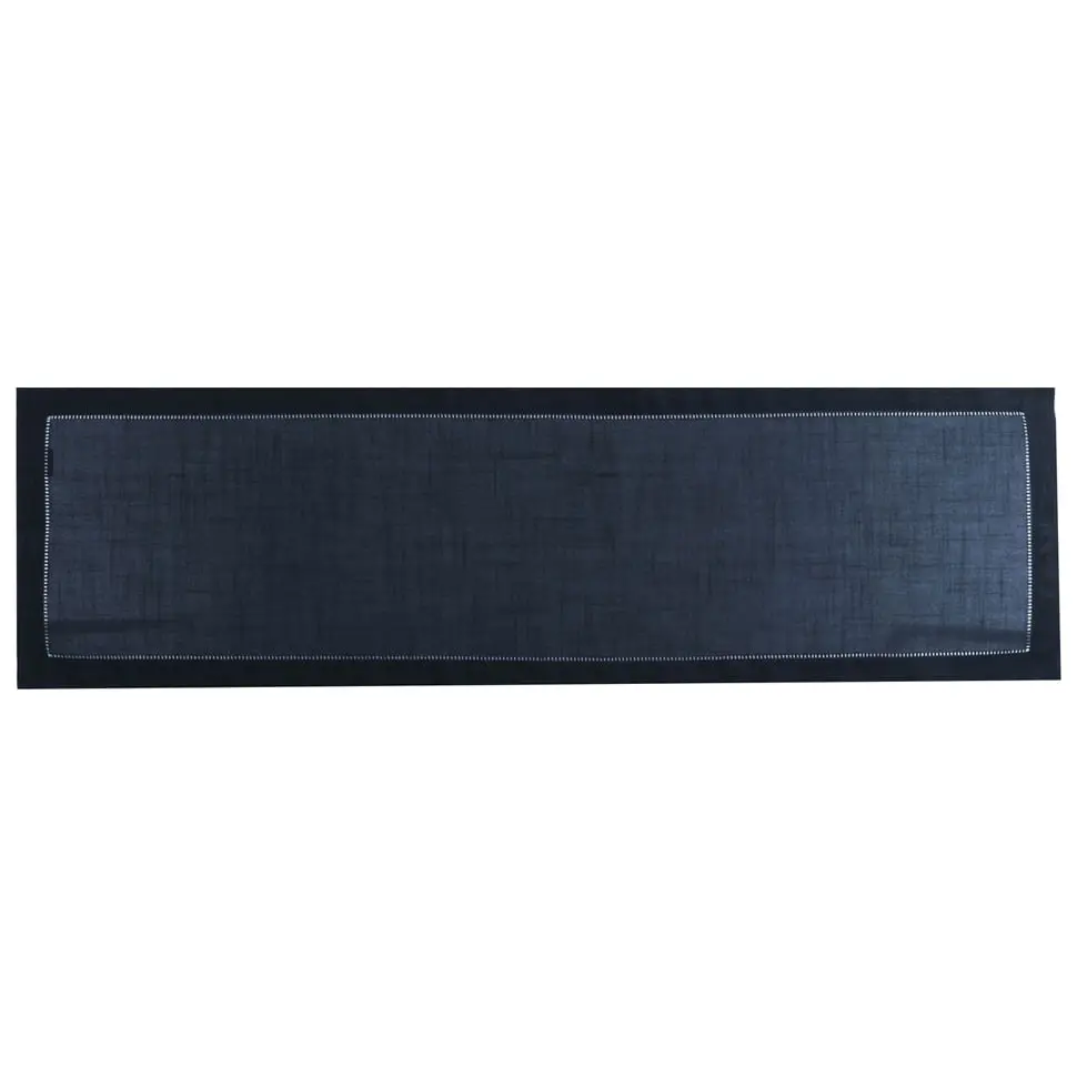 LUGAR AMERICANO DUPLO TC 45 CM X 1,50 M LOUISE - AZUL ESCURO - Foto 1