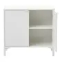 ARMÁRIO PARA ESCRITÓRIO BAIXO 2 PORTAS SLEEK - BRANCO/GRANILITE - Foto 4