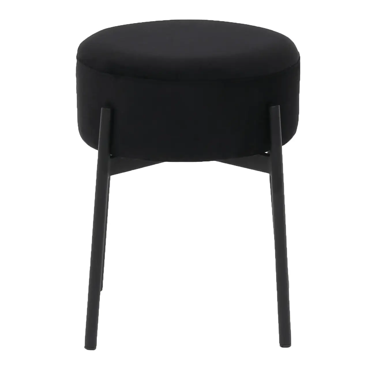 BANQUINHO DAISY - PRETO/PRETO - Foto 2