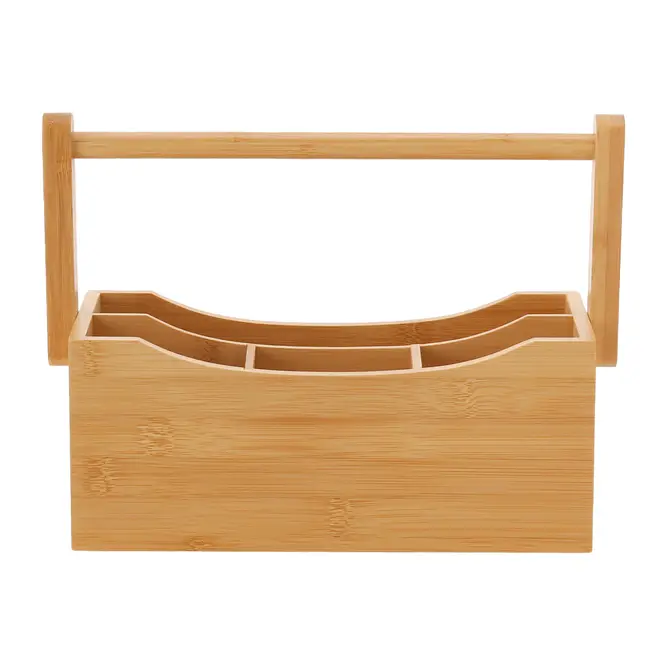 PORTA-TALHERES DE MESA COM ALÇA BAMBOO - BAMBU - Foto 5