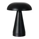 PRETO - LUMINÁRIA DE MESA LED RECARREGÁVEL MUSHROOM
