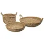 FRUTEIRA DE MESA COM ALÇA 40 CM TABOA - FIBRA NATURAL - Foto 2