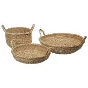 FRUTEIRA DE MESA COM ALÇA 40 CM TABOA - FIBRA NATURAL - Foto 2