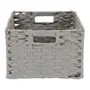 CESTO DOBRÁVEL 40 CM X 29 CM X 19 CM NID - CINZA PROVENCE - Foto 3