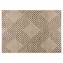 TAPETE 1,50 M X 2 M PLAID - BEGE/MARROM - Foto 1