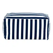 PUFF 90 CM X 45 CM BLUESTRIPE - AZUL ESCURO/BRANCO - Foto 2