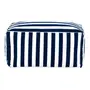 PUFF 90 CM X 45 CM BLUESTRIPE - AZUL ESCURO/BRANCO - Foto 2