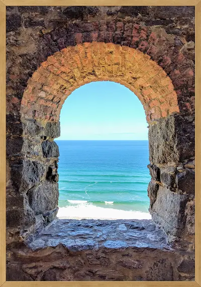 QUADRO PORTAL 35 CM X 50 CM