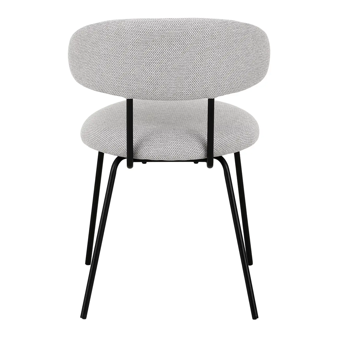 CADEIRA DISCUS - PRETO/CINZA - Foto 5