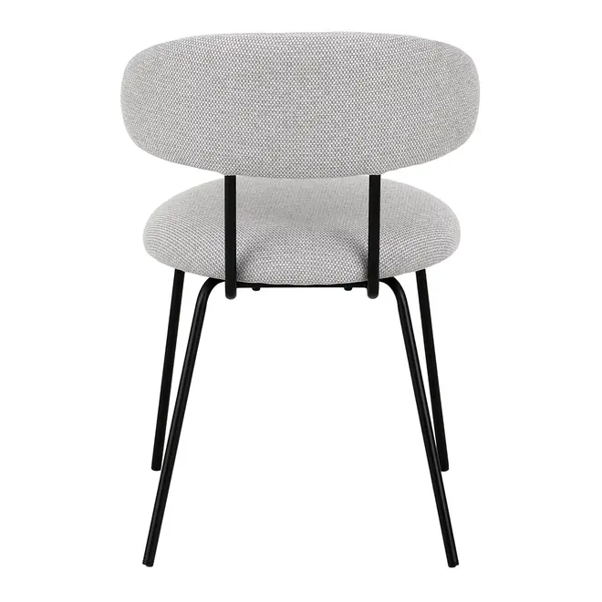 CADEIRA DISCUS - PRETO/CINZA - Foto 5