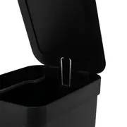 LIXEIRA COM PEDAL 6 L TRIUM - PRETO - Foto 7