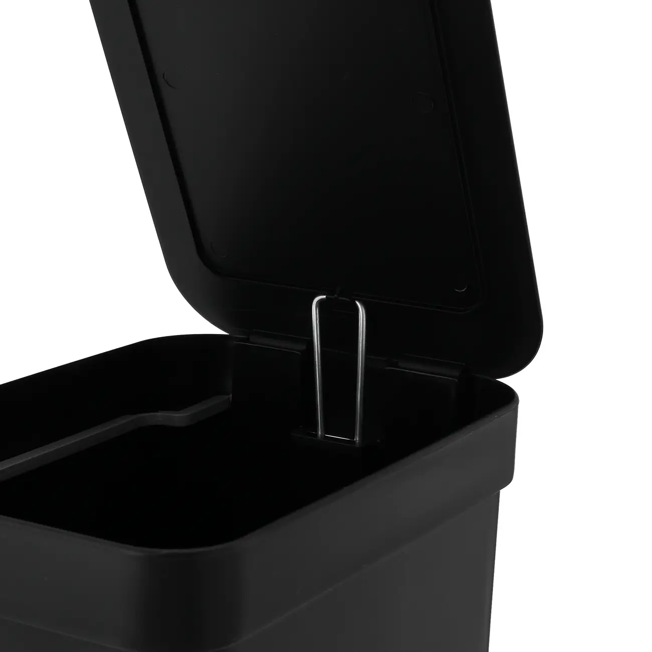 LIXEIRA COM PEDAL 6 L TRIUM - PRETO - Foto 7