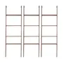ESTANTE 2,58 M X 2,41 M LIBRERIA - NOZES/PRETO - Foto 1